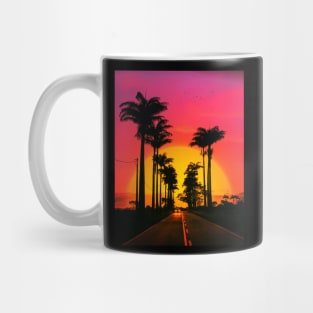 Sunset drive Mug